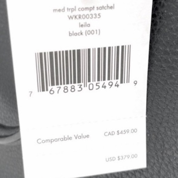 Kate Spade Leila Medium Satchel Black - Picture 7 of 13